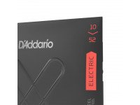 D'Addario XTE1052 10-52 Lt Top/Heavy Btm, XT Nickel Coated Electric Guitar Strings